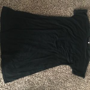 Black tee shirt dress